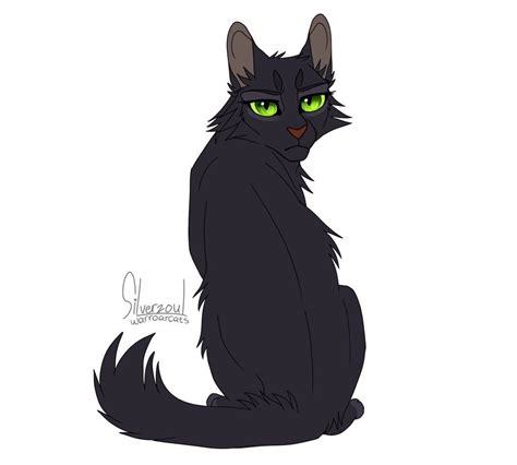 Tall Shadow By Silverzoul Warrior Cat Drawings Warrior Cats Warrior