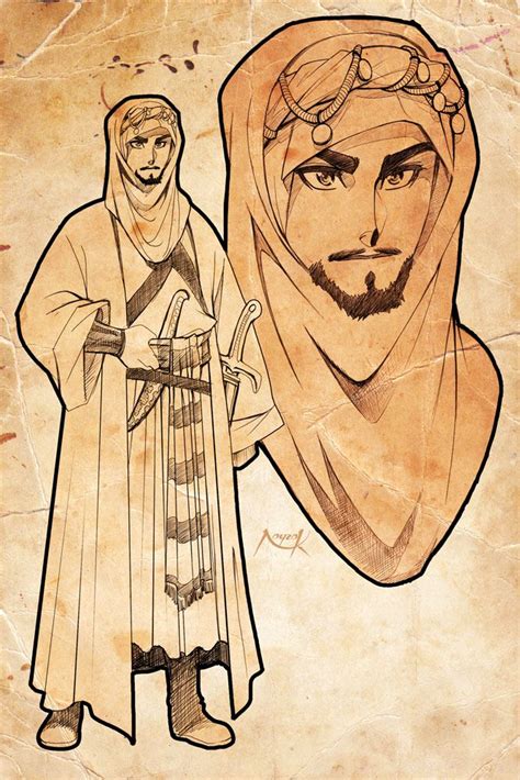 An Ancient Arab By Nayzak Deviantart Com On Deviantart Fantasy Character Design Character
