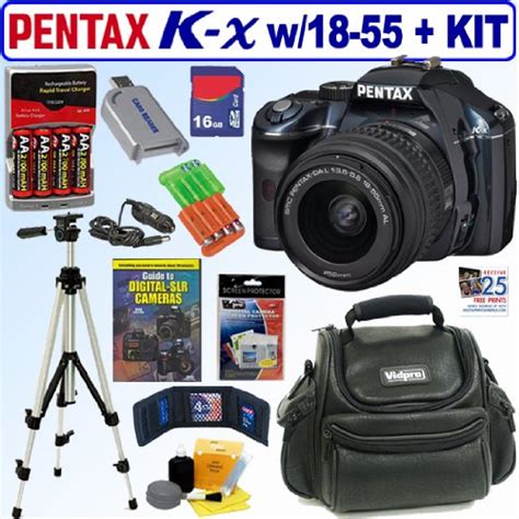 Pentax K X 124mp Digital Slr Camera With 18 55mm F35 56 Al Lens