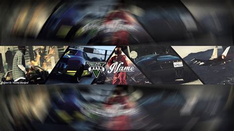 Speed Art Gta V Banner Template Download Link Youtube