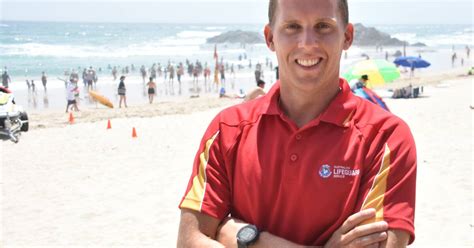 Lifeguards From The Australian Lifeguard Service Are Ready To Begin The