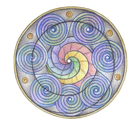 Spiral Dance Mandala By Spiralpathdesigns On Deviantart