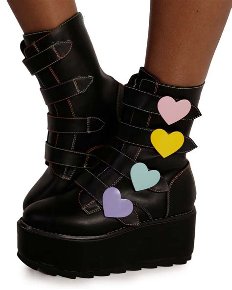 Yru Karma Valentine Platform Shoes Iheartraves