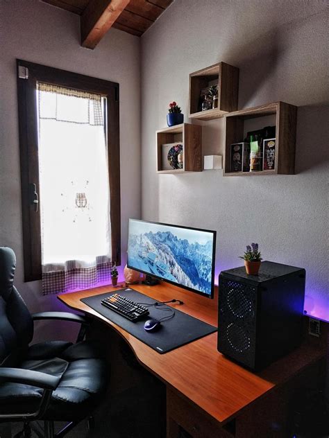 Cozy Pc Battlestation With Lg Ultrawide Monitor Minimalsetups