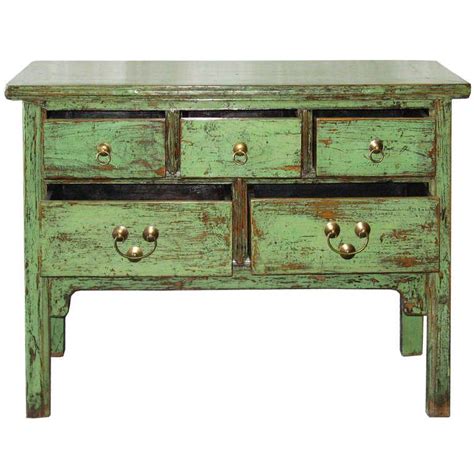 And honestly, does it even matter?! green-console-table-5-drawer | Green furniture decor ...