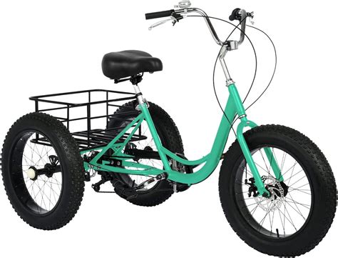 Gbayxj 20 Inch Adult Tricycle 7 Speed Fat Tire India Ubuy