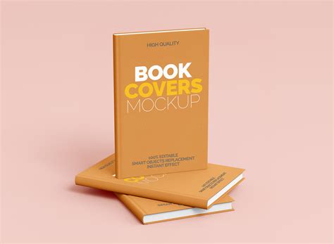 Free Hard Book Cover Mockup Psd Mockuptree