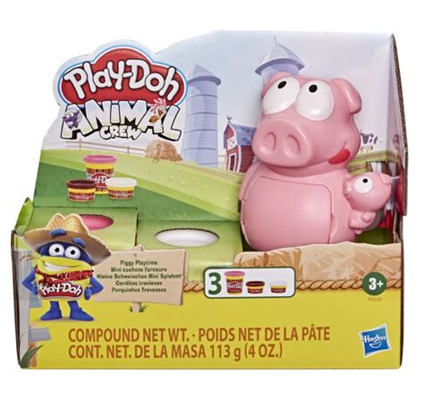 Conjunto Play Doh Farm Porquinhos Travessos Hasbro Unica Ri Happy