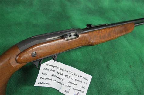 Lot Jc Higgins Model 36 22lr Rifle Tube Fed