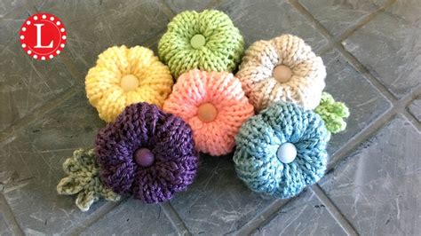Nikki van de car updated september 15, 2017. LOOM KNITTING FLOWERS ( Round Loom ) | Strickring | Tejer ...