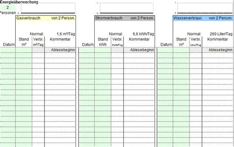 Der grund sind nicht nur die kosten, sondern liegt auch in der umweltbelastung. Verbrauchskosten mit Excel kontrollieren - Download - CHIP