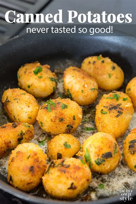 Now that you know how to can your potatoes, you should pair that knowledge with a fantastic new recipe. Gourmet Herbed Canned Potatoes Recipe | Recipe in 2020 ...