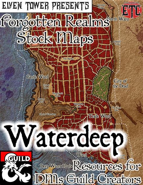 Forgotten Realms Waterdeep Map