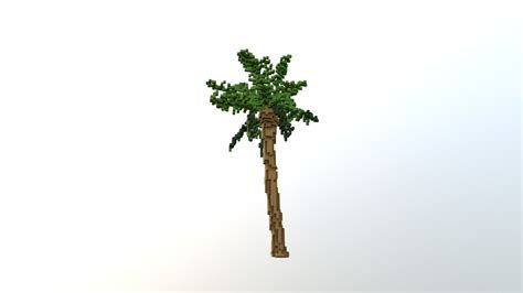Minecraft Giant Palm Tree 3d Model By Plutouthere Eaa9b69 Sketchfab