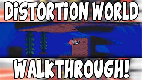 Pokemon Platinum Distortion World Walkthrough Youtube