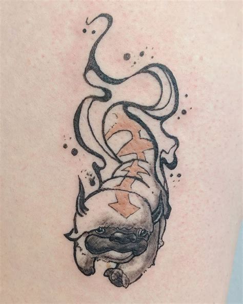 Appa From Avatar The Last Airbender Tattoo Airbender Tattoo Avatar