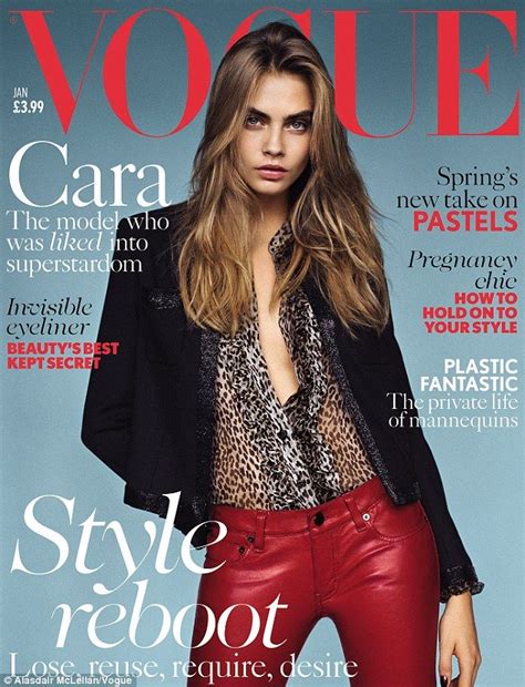Cara Delevingne For British Vogue Vogue Uk Vogue Fashion Look Fashion