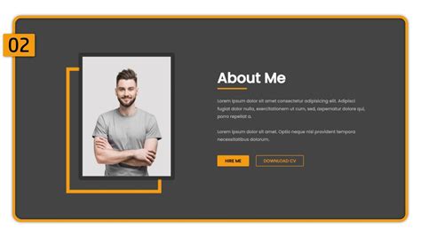 About Us Page Design In Html And Css With Source Code My Bios