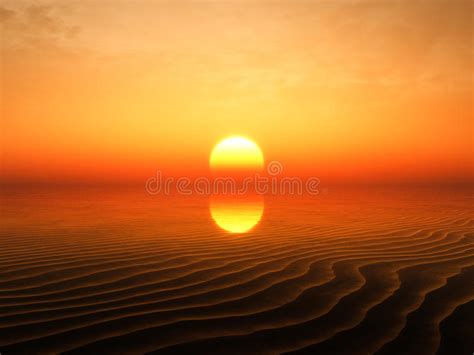 3d Sunset Stock Photo Image Of Ocean View Pretty Panarama 1201044