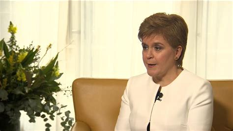 Nicola Sturgeon Scotland Must Have A Second Independence Vote