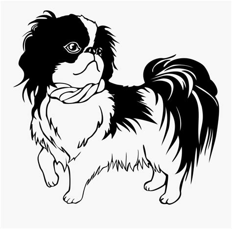 Dog Line Art Group Clipart Download Shih Tzu Clip Art