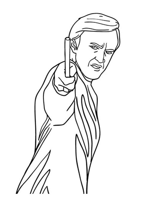 Harry learns magic formula coloring page | free printable coloring pages. Top 10 awesome The Harry Potter coloring pages your kids ...