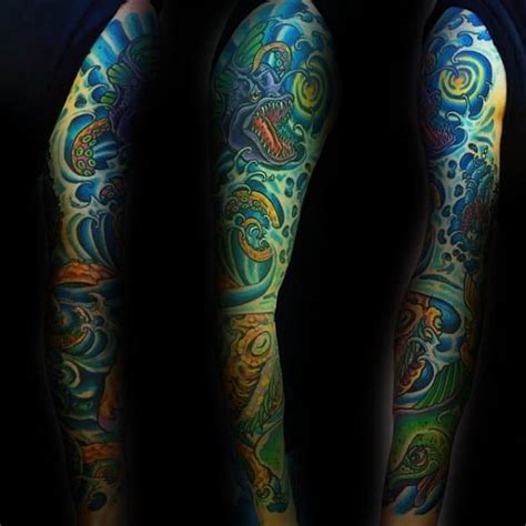 If you're wanting a fish tattoo but don't feel the love for the classic koi or fun goldfish then these anglerfish tattoos maybe provide the inspiration you need! 60 Angler Fish Tattoo Designs For Men - Deep Sea Ink Ideas