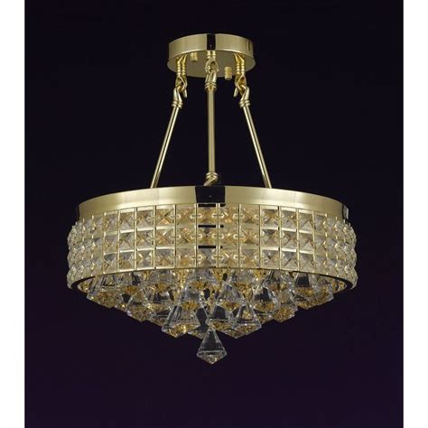 Wide close to ceiling lights 187 results. Charvi 4 - Light 15" Chandelier Style Drum Semi Flush ...
