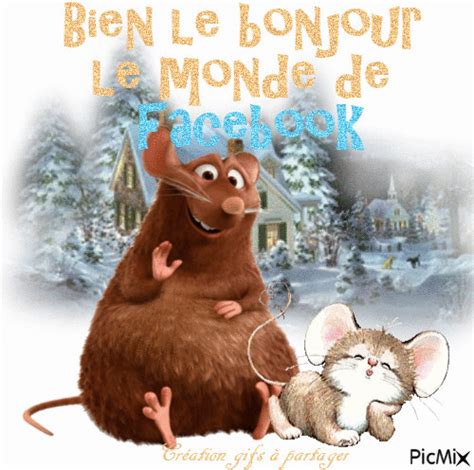 Bien le bonjour le monde de Facebook  PicMix