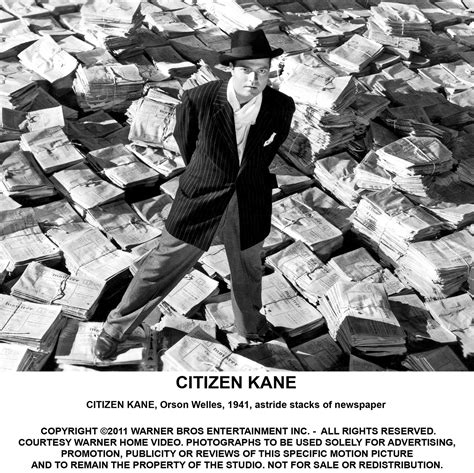 The film begins with a news reel detailing kane's life for the masses. 'Citizen Kane' - American Profile