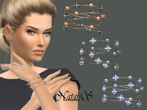 Gemstone Jewelry Sets The Sims 4 P12 Sims4 Clove Share Asia Tổng