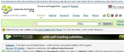 It also allows the user to. Top 20 Best and Free Subtitle Download Sites in 2019