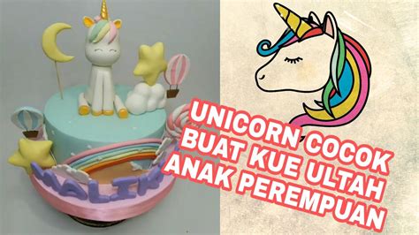 Daftar harga kue ulang tahun diana bakery special (extraordinary collection): Kue ulang tahun anak perempuan, unicorn - YouTube