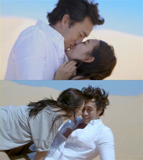 This movie made him a superstar, and his stardom only grew further. So Ji-sub and Shin Min-a's kiss scene in the desert ...
