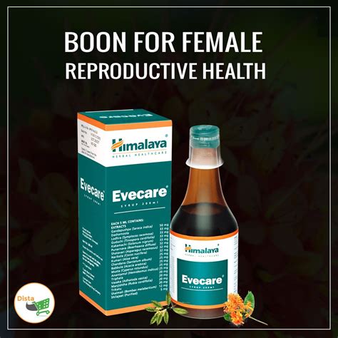 Himalaya Herbals Evecare Syrup Is A Herbal Tonic That Is Prepared With Extracts From Medicinal