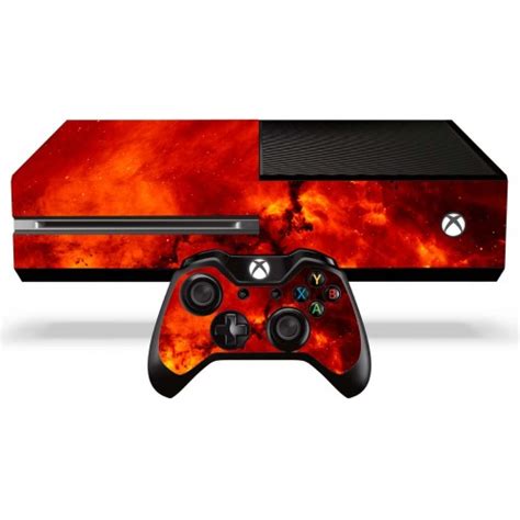 Xbox One Skin Red Nebula