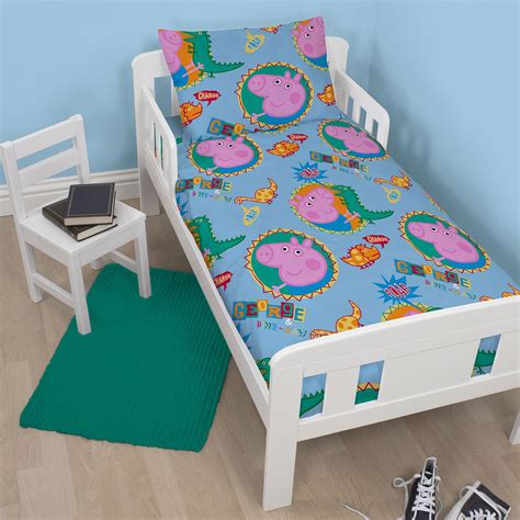 OFFICIAL PEPPA PIG GEORGE BEDDING DUVET COVER SETS ROOM ...