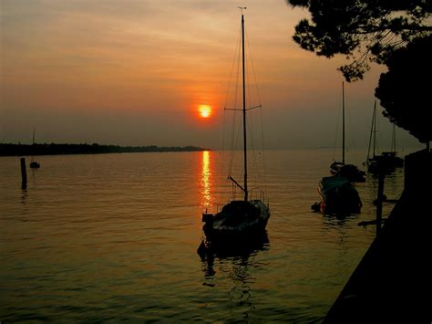 Free Images Sea Water Sun Sunrise Sunset Boat Morning Lake