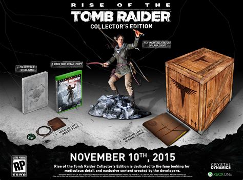 Rise Of The Tomb Raider Xbox One Collectors Edition Will Run You 150
