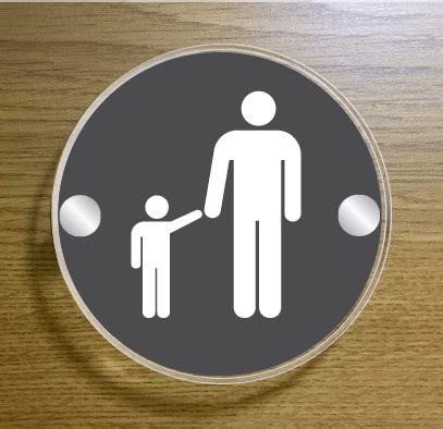 parent-and-child-sign-PARENTCIRCGUNWHITE - BuySigns