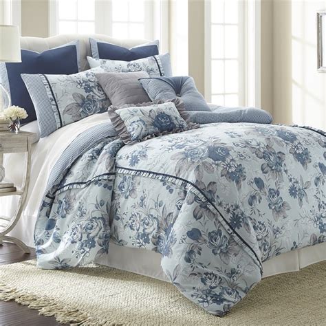 8 Piece Comforter Sets Floral Farmhouse Queen 645470191690 Ebay