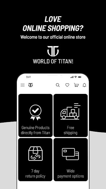 downloads world of titan app find your favourite products android