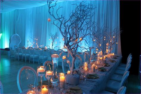 It allows guests to get in the festive spirit and there are many fun decorations, centrepieces, and furnishings you can choose to create a wondrous atmosphere for. Pin by Stephanie Tucker on Winter wonderland year end ...