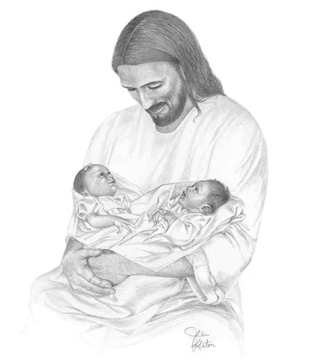 Pencil Drawings Of Jesus With Baby Pencildrawing2019
