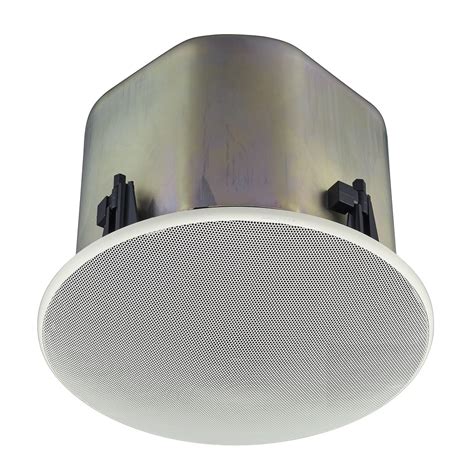 Elegant look that harmonizes with venue's architecture and decor. TOA F2322C 5" Full-Range 30W Ceiling Speaker | Full ...