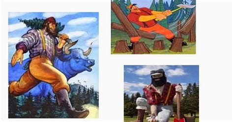 Paul bunyan is a mythological lumberjack who appears in tall tales of american folklore. Read It: Focus on Tall Tales : "Paul Bunyan, the Mightiest ...