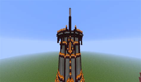 Epic Builds Lava Tower Minecraft Project
