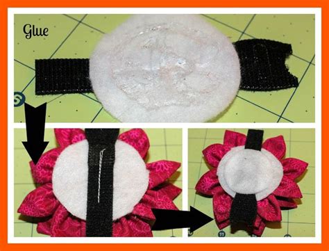 Here is a diy pet idea your cat or dog can not only help with, you need them to. Pitlandia: Dog Collar Fabric Flower Tutorial | Fabric ...