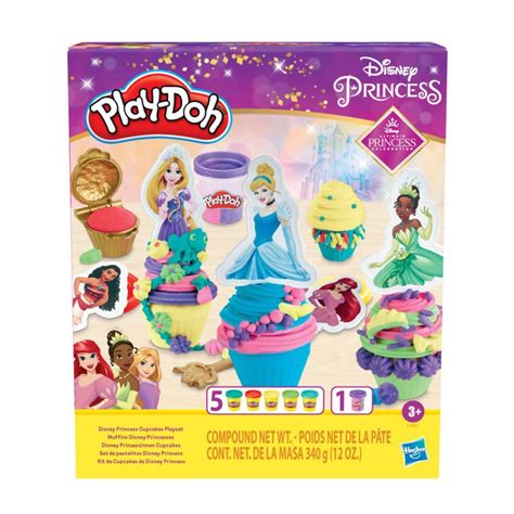 Play Doh Disney Princess Cupcakes Playset Arts And Crafts Toy For Kids