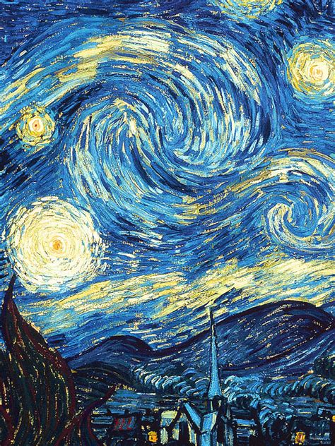 Free Download Starry Night By Vincent Van Gough Hd Wallpaper Vernon